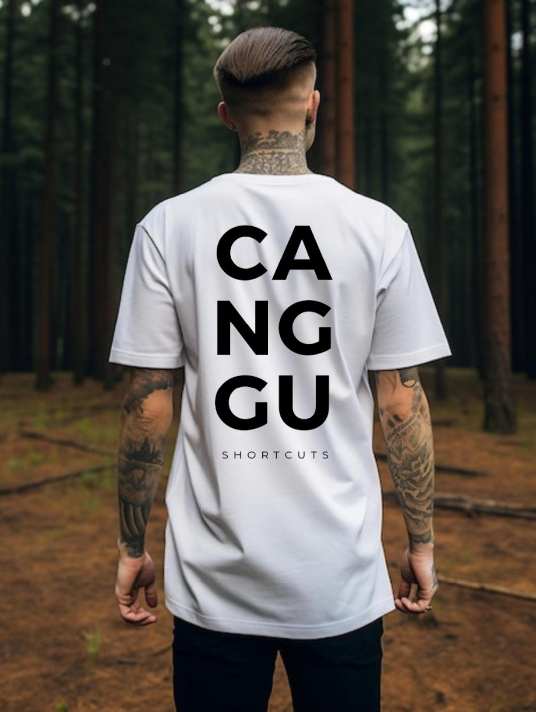 Canggu shortcuts Tee (oversized)