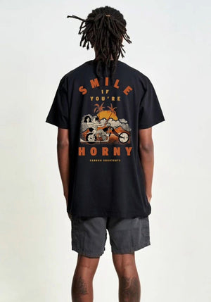 Smile if you`re Horny tee.